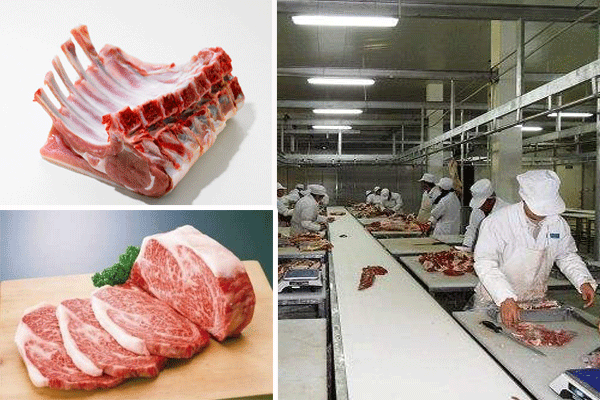 Beef and mutton processing